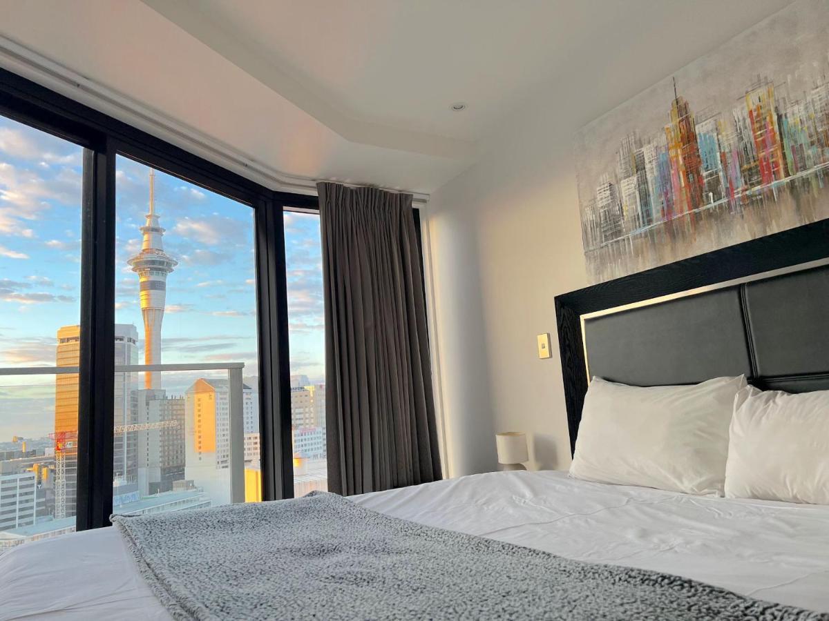 Skytower View 2 Bedroom Apartment Оукланд Екстериор снимка